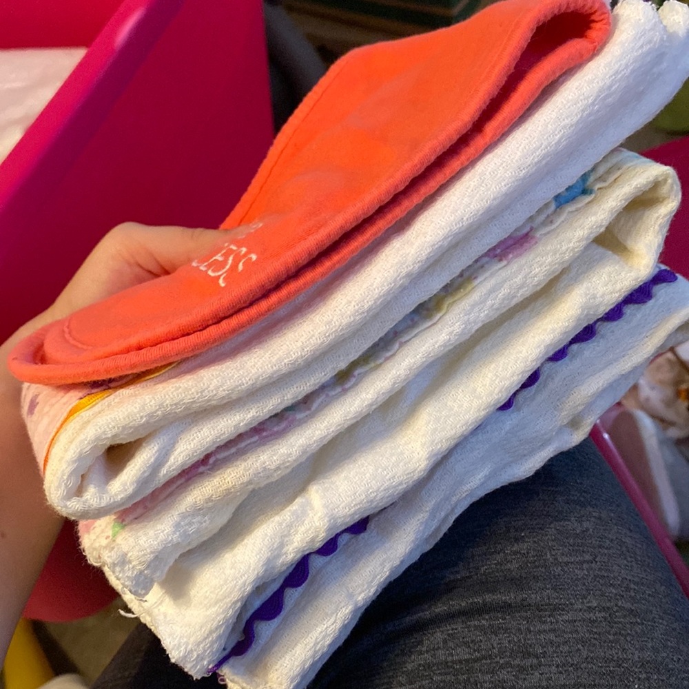 Burp rags